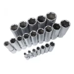Гедоре 1/4” 3/8” 1/2” + Звездогаечни ключове 216 части RockForce