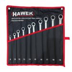 Удължени ключове прави лули с тресчотка 8-19мм HAWEK